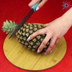 Easiest way to cut a pineapple & more!