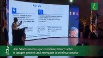Joel Santos anuncia que el informe técnico sobre el apagón general será entregado la próxima semana