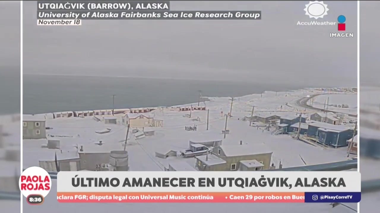 ¿Sabes qué es la noche polar en Utqiaġvik, Alaska? | DPC con Paola Rojas