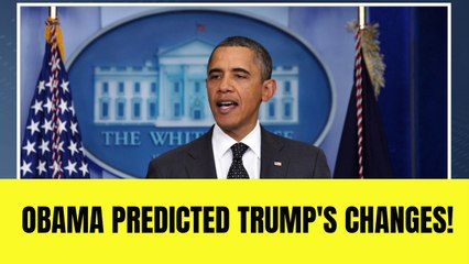 Obama’s 2011 Speech About Trump’s White House Changes Resurfaces, Goes Viral