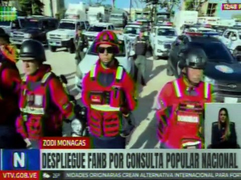 REDI Monagas se desplegó con 3 mil 327 efectivos para garantizar desarrollo de la consulta popular