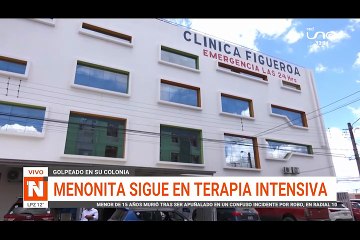Menonita sigue en terapia intensiva