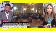 Javier Ruiz y sus tertulianos, desolados en RTVE por la condena del fiscal general
