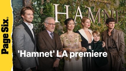 Jessie Buckley, Joe Alwyn and more attend the 'Hamnet' LA premiere