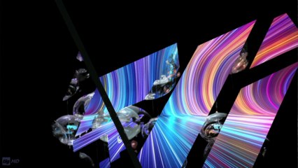 Channel 4 the last zone break bumpers 2014 2015 led lights background