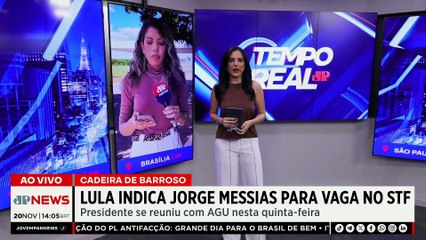 Lula indica Jorge Messias para vaga no STF | TEMPO REA