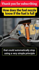 How Fuel Nozzles Automatically Stop — Genius Engineering Explained! 🚗⛽#EngineeringExplained #Fuel