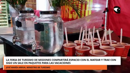 Se realizará la Feria Matear y Feria de Turismo de Misiones el día 29 y 30 de noviembre