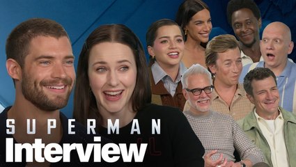 'Superman' Interviews With David Corenswet, Nicholas Hoult, Rachel Brosnahan, James Gunn And More
