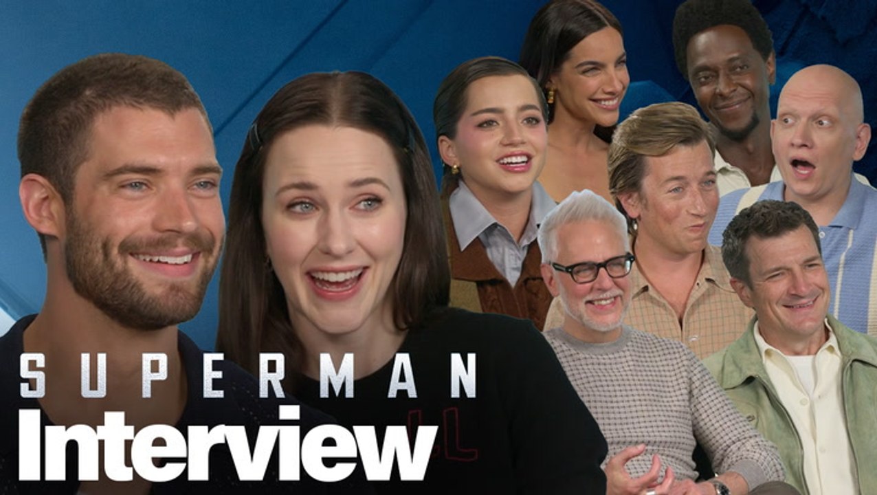 'Superman' Interviews With David Corenswet, Nicholas Hoult, Rachel Brosnahan, James Gunn And More
