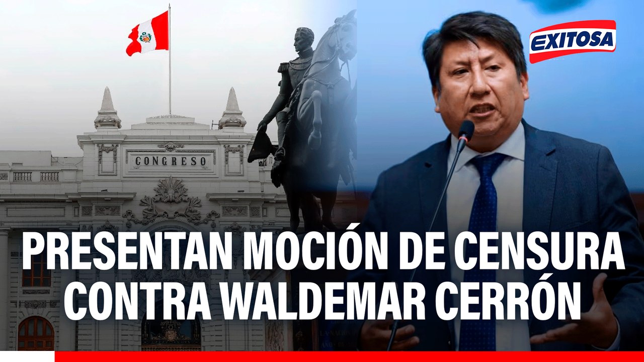 Congreso: Presentan moción de censura contra Waldemar Cerrón por permitir insultos de la defensa de Betssy Chávez