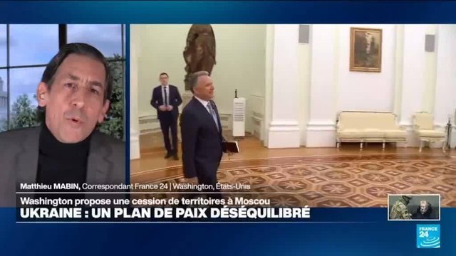 Ukraine : que contient la proposition américaine pour mettre fin à la guerre avec la Russie ?