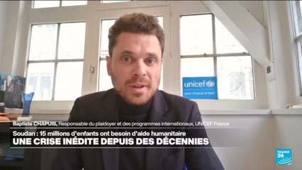Crise au Soudan : 15 millions d'enfants ont besoin d'aide humanitaire