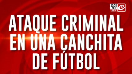 Ataque criminal en una canchita de fútbol: arrancaron a las piñas y casi termina muerto