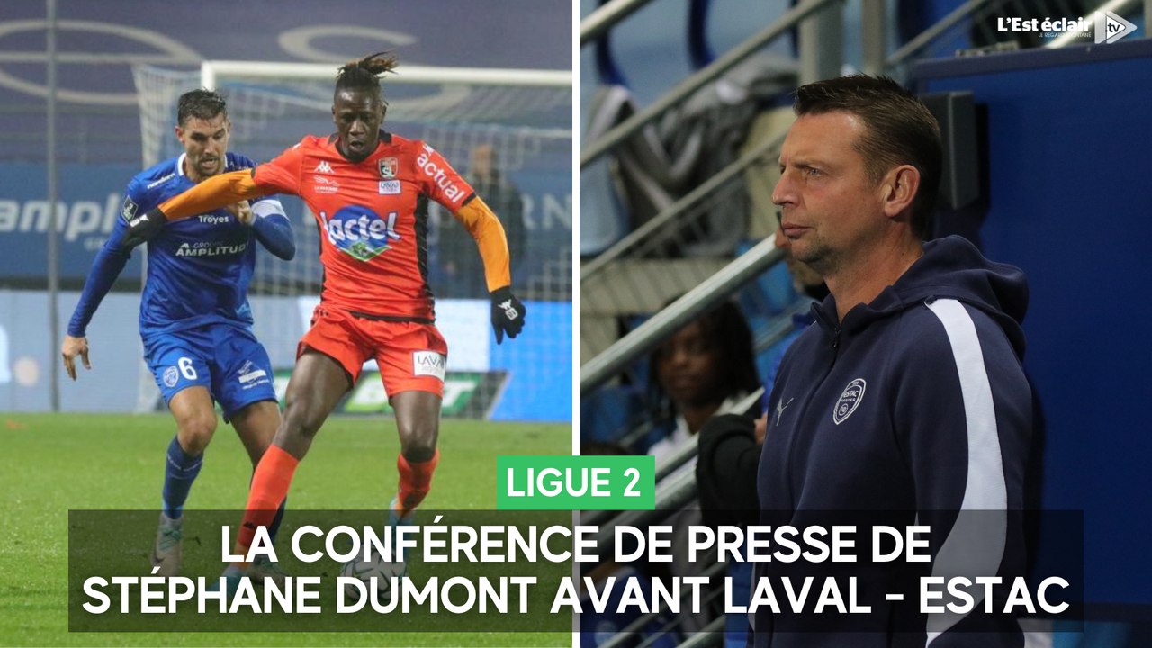 Stéphane Dumont face aux médas avant Laval - Estac : l'intégralité de sa conférence de presse