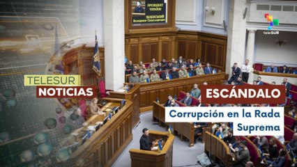 Rada Suprema de Ucrania paraliza labores tras megaescándalo de corrupción