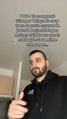 Je voulais juste jouer pour pécho Onze moi…