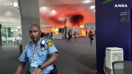 Grande incendio alla Cop30, attivate misure di sicurezza