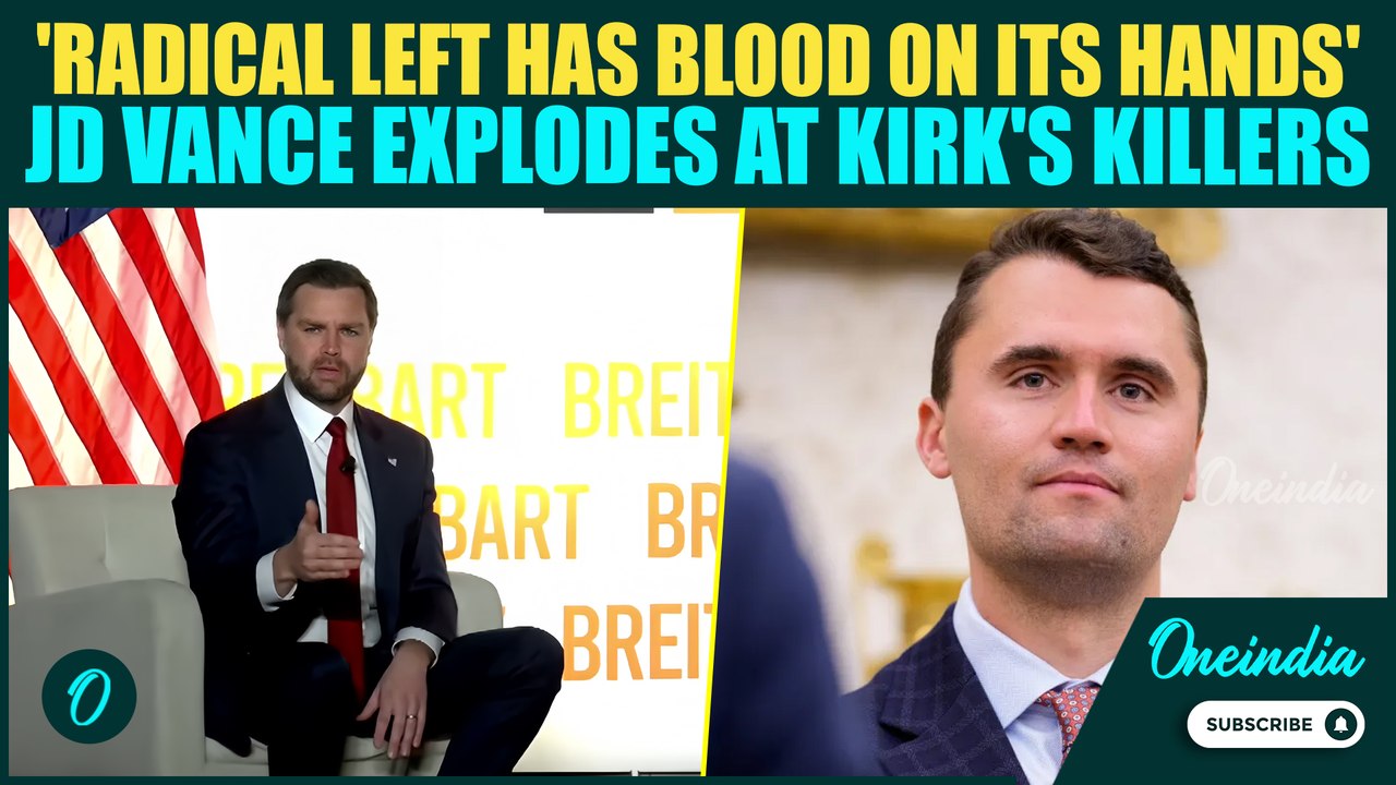 JD Vance BLASTS Left for MURD#RING Charlie Kirk; SLAMS Them for PLOTTING to Imprison Trump Allies
