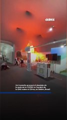 Un incendio provocó el desalojo de la sede de la COP30, la Cumbre de la ONU sobre el Clima, en Belém, Brasil