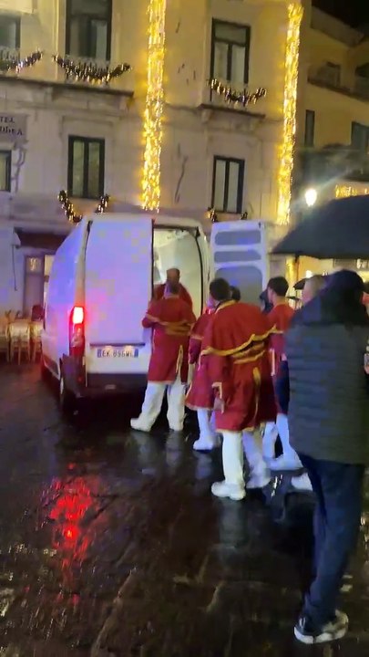 Amalfi (SA) - L’accoglienza della statua di Santa Trofimena patrona di Minori (20.10.25)