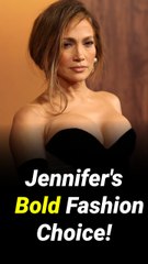 Jennifer Lopez Bares Cleavage in Luxurious Floor-Length Gown for Governors Awards