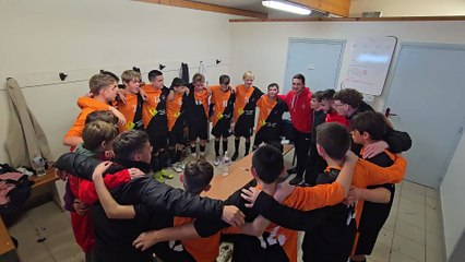 Victoire de nos U15 contre l'E. St Pierre imphy
