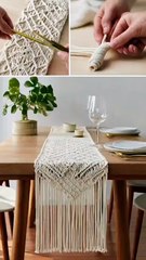 Macramé Runner Business Idea Handmade Macramé Table Runner Business Idea Start a Macramé Dining Table Runner Business from Home Macramé Table Decor Business Idea Macramé Runner Making Business for Beginners Macramé Craft Business Idea Start Selling Macram