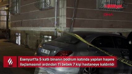 Yüksek dozlu ilaçlama faciası: 1'i bebek 7 kişi zehirlendi