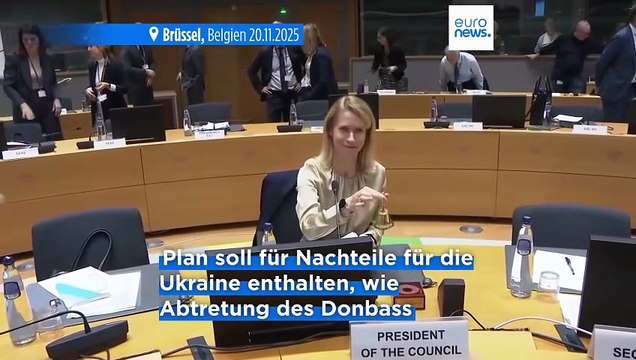 Die EU will beim US-Russland-Plan zum Krieg in der Ukraine mitreden