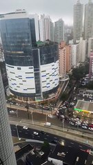 Avnilda Garibaldi registra pontos de alagamento e congestioamento causados pela chuva; confira