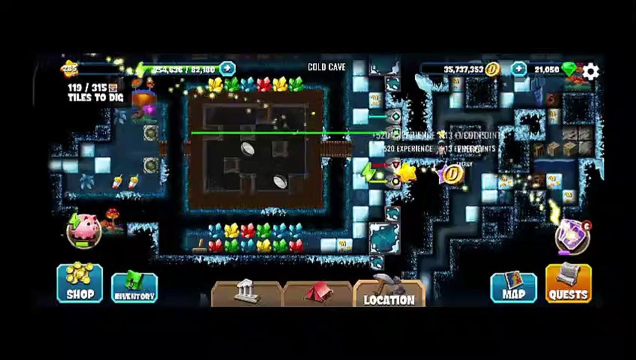 COLD CAVE, Diggy's Adventure, A-MAZE-ING MAZES 3, Tasks of the Story only.