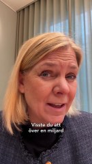 Magdalena Andersson - Religösa friskolor ska bort och vinsterna i skolan ska förbjudas (20.11.25)