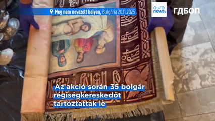 Műkincskereskedő nemzetközi bűnszervezetet számolt fel a bolgár rendőrség az Europollal