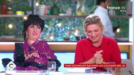 "Vous ne l'avez pas trouvé drôle ?" : un conseil reçu par Tony Estanguet lors de la préparation des JO ne convainc pas Anne-Elisabeth Lemoine