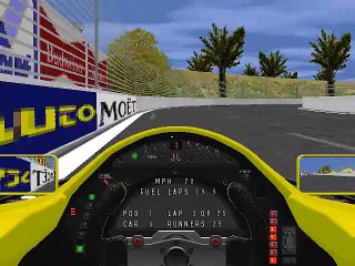 Long Beach 1983 F1 Circuit - work in progress for Microprose Grand Prix 2!