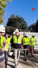 Obras Metro Estación Santiago Bernabéu