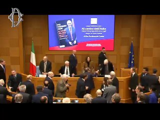 Roma - ​​​Al centro dell'Aula - Dalla Prima Repubblica a oggi - Saluto di Fontana (20.11.25)