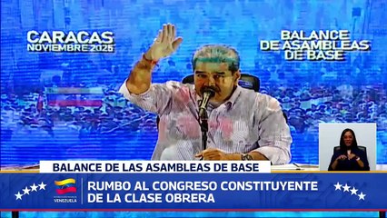 Nicolás Maduro | Rumbo al Congreso Nacional Constituyente de la Clase Obrera