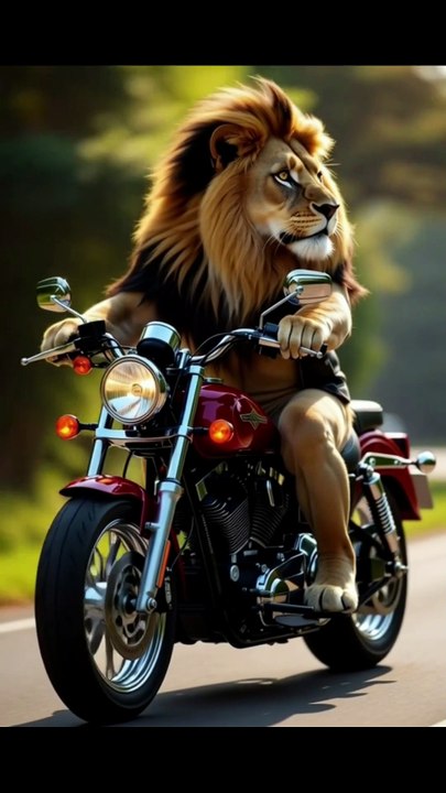 lion bike