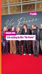 Le casting complet du film "Vie Privée" à l’avant-première. Avec Jodie Foster, Virginie Efira, Vincent Lacoste