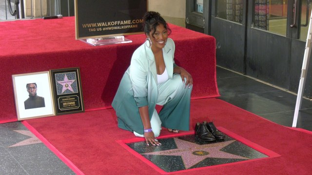 Chadwick Boseman posthumously honored with a star on the Hollywood Walk of Fame