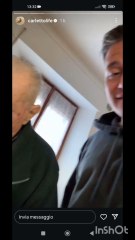 carlettolife story con i nonni e gli amici
