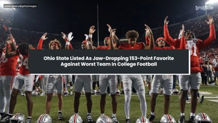 Ohio State Listed As Jaw-Dropping 153-Point Favorite Against Worst Team In College Football