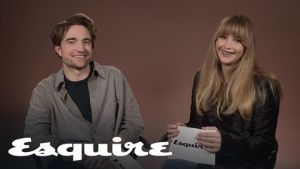 Robert Pattinson Thinks Jennifer Lawrence’s Love of TV Is a "Shtick" | Inquiring Minds | Esquire