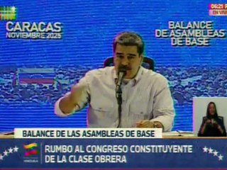 Presidente Maduro: Debemos construir una fuerza y organización para que la clase obrera sea decisiva
