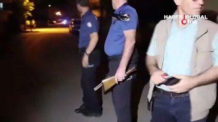 Korku dolu anlar! Av tüfeği ile etrafa rastgele ateş açtı
