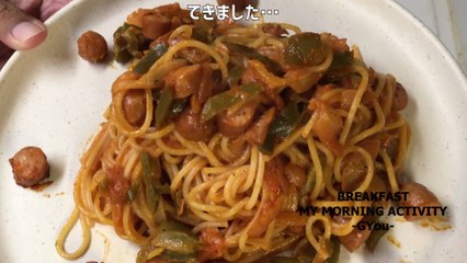 忘れたころにカミさんのリクエストでナポリタン