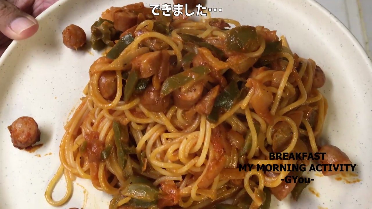 忘れたころにカミさんのリクエストでナポリタン