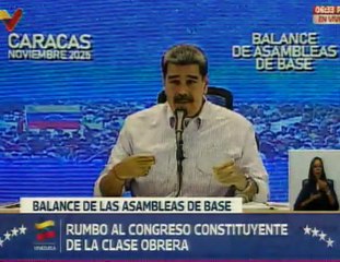 Jefe de Estado: Estamos construyendo un programa de futuro desde la clase obrera para construir el país